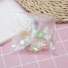 100 PCS New Cookie Hot Self Adhesive White Dots Plastic Packaging Bag Seal OPP