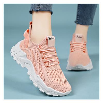 Новая летняя мода женская обувь с дышащей сеткой и толстой подошвой, ретро спортивная обувь
