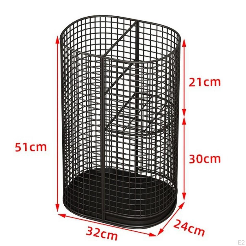 Contemporary Umbrella Stand with Innovative Water Collection Feature