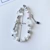 Plastic Mobile Phone Lanyard Colour Mixture Key Chain Cell Phone Chain  Backpack Decoration