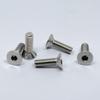 M4x100 Stainless Steel Countersunk Hex Socket Flat Screw DIN7991