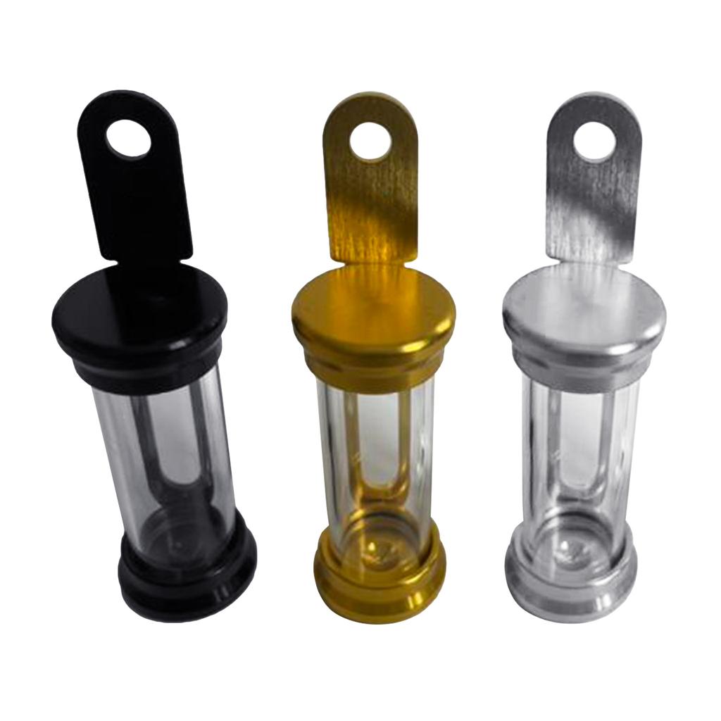 Мотоциклетный металлический держатель для трубки для налогового диска, подставка для регистрационной этикетки, цилиндр для скутера, трубка для размещения бумаги, водонепроницаемая, универсальная