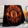 Man Utd Print FlAannel Blanket, High quality Comfortable for All Seasons, Home Decor, Warmth and Comfort
