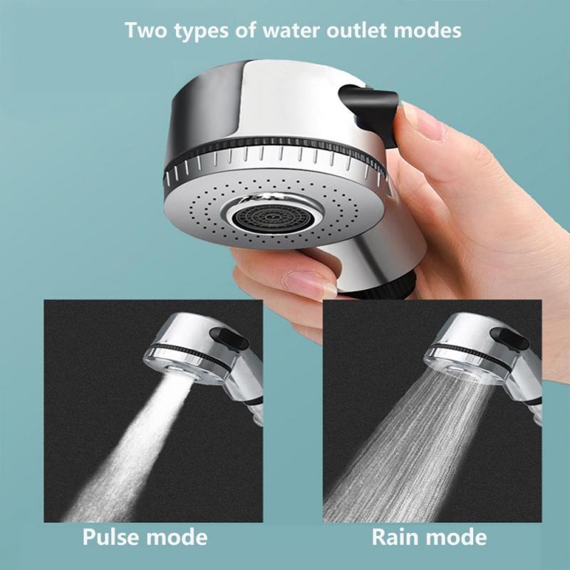Home Bathroom Hand Shower Sprayer Hair Washing Kit Faucet Converter Adapter Set Accessories
