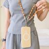 Adjustable Mobile Phone Anti-lost Rope 8mm Thick Long Chain Neck Straps Phone Strap  Travel Use