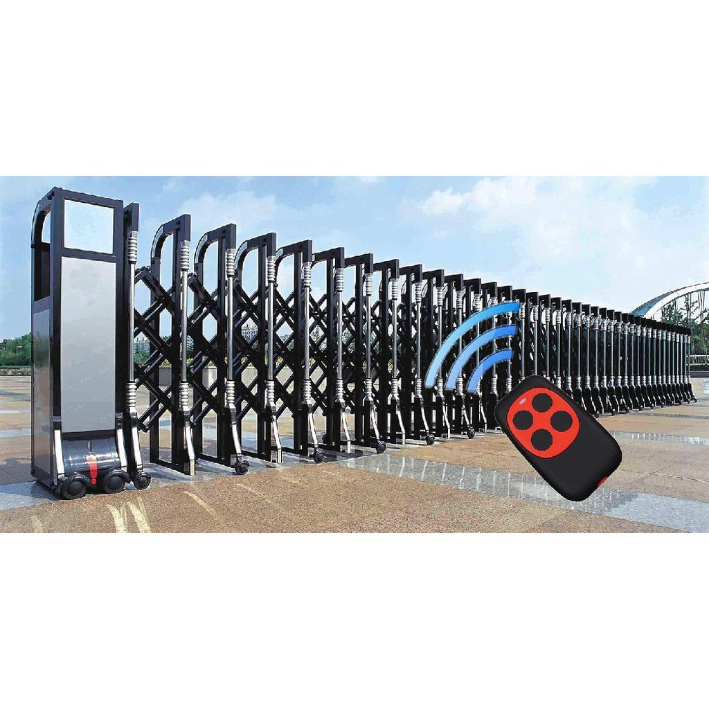 Universal Garage Door Remote Universal Gate Opener Remote Control Cloner Homelink Key Fob Programmable Learning Multi Frequency 280MHZ-868MHZ (1 PC,