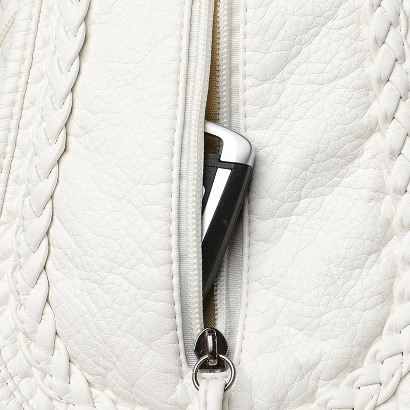 Маленький рюкзак многофункциональная нагрудная сумка сумка через плечо PU женский рюкзак