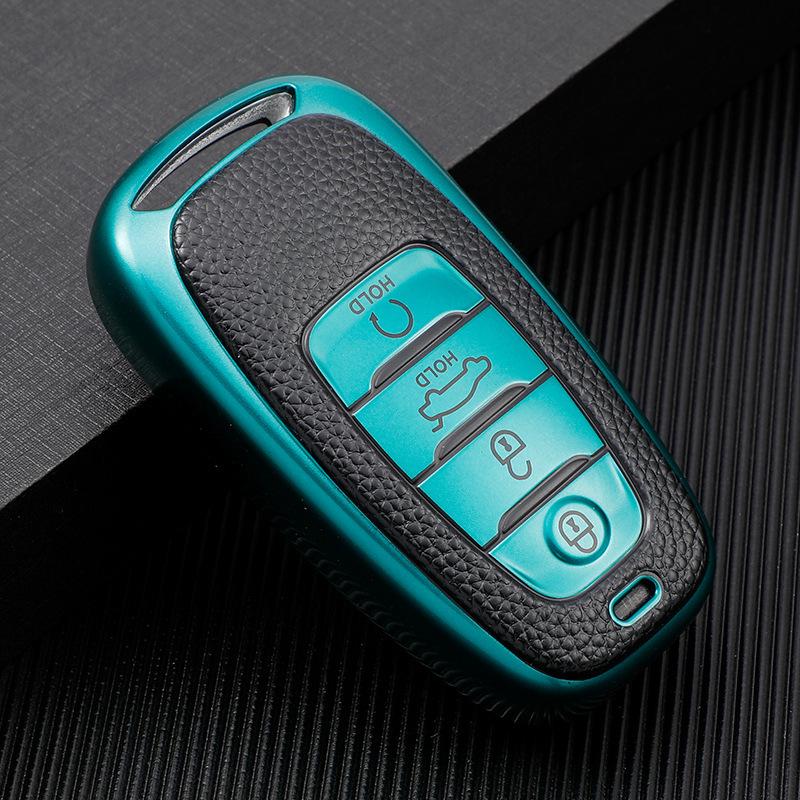 High-Grade Drop-Proof Car Key Shell for Hongqi H5 & E-HS9 - Unisex 2022 Edition