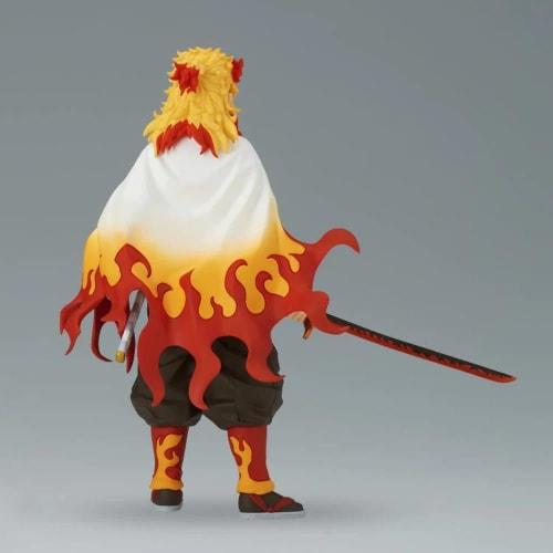 BANPRESTO Demon Slayer: Kimetsu No Yaiba Figure, Bonds of Forty-Three Form, Kyojuro Rengoku