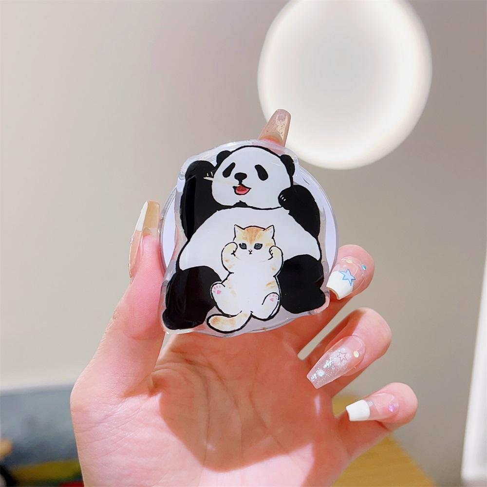 Корейский милый мультфильм для Magsafe Магнитный телефон Griptok Grip Tok Подставка для iPhone 15 Складной беспроводной зарядный чехол-держатель Кольцо-подставка