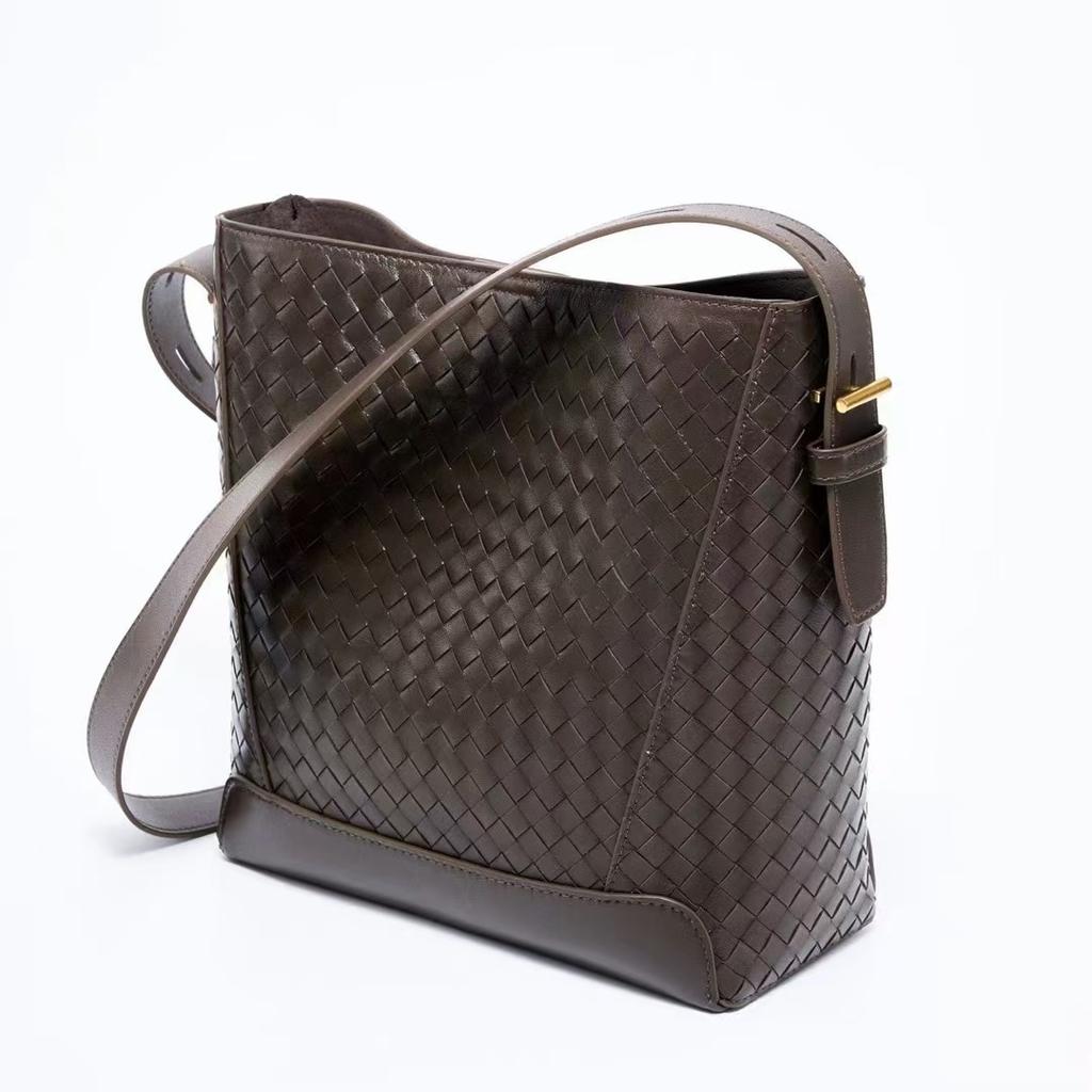 Сумка-тоут из овчины, ручная работа, новая, для поездок на работу, большая вместимость, модная сумка через плечо