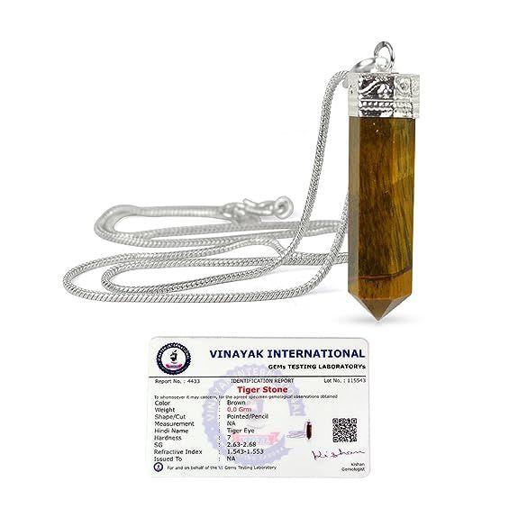 Подвеска-карандаш из кристалла Рейки с натуральным сертифицированным кристаллом качества AAA с сертификатом и металлической цепочкой для исцеления и кристаллическими лечебными драгоценными камнями