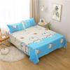 1 шт. простыня из полиэстера и хлопка, мягкий домашний чехол для постельного белья, модный домашний чехол для постельного белья-складной плоский лист(Нет наволочек)