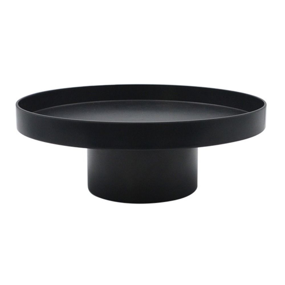 Minimalist Fruit Storage Tray INS Round Decorative Plate Food Drink Stand Wedding Party