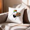FUNNY HHamster Caveman   Pillow Case Pattern Printed Pillowcase For Living Room Sofa Cushion Cover