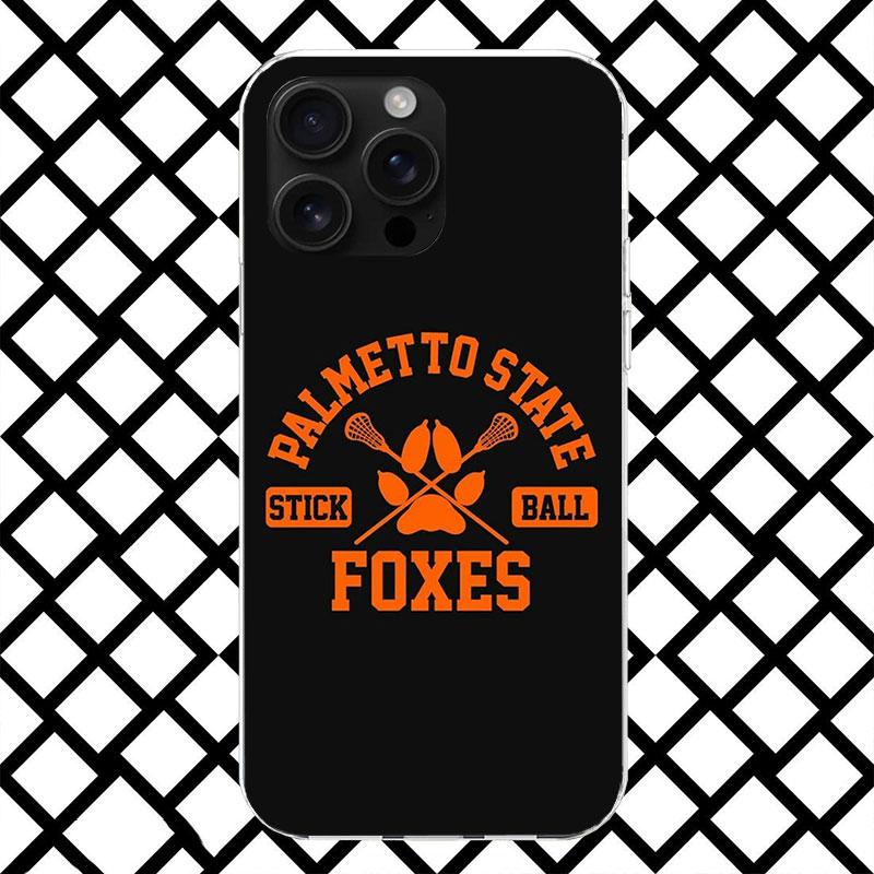Чехол для телефона Andreil All For The Game Palmetto State Foxes для iPhone 17 Air 16 16E 15 14 Plus 13 Mini 12 11 Pro Max 7 8 + SE 2020