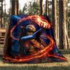 1pc Avatar, Fire Outdoor Soft Blanket Ultra Plush, Warm, Versatile, and Easy Care for Camping, and