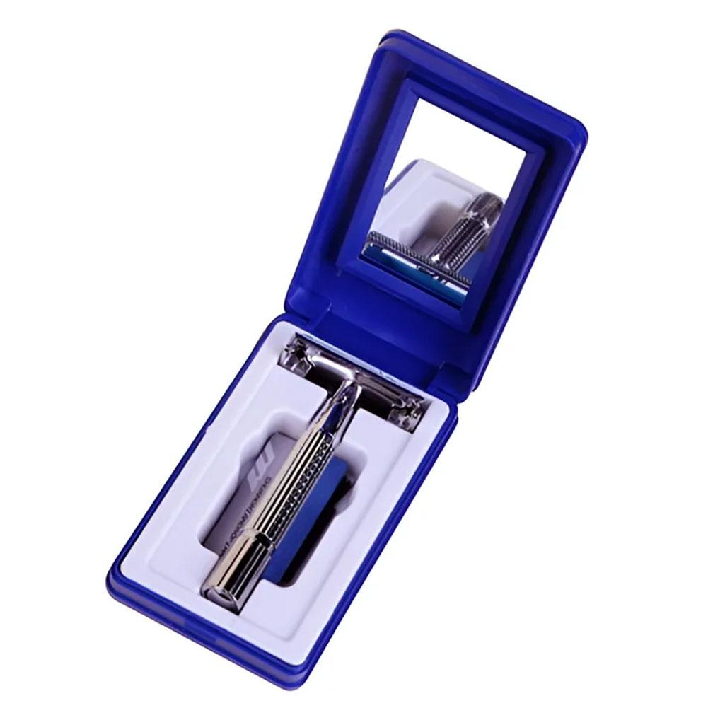 Регулируемая безопасная бритва мужская профессиональная ручная бритва стальная бритва для бритья Barber M T3B2