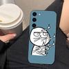 Мультяшный Милый Смешной Мужчина Чехол для Телефона Для Samsung Galaxy S26 S25 EDGE S24 S23 S22 S21 S20 FE S10 Ultra PLUS LITE Чехол Оболочка