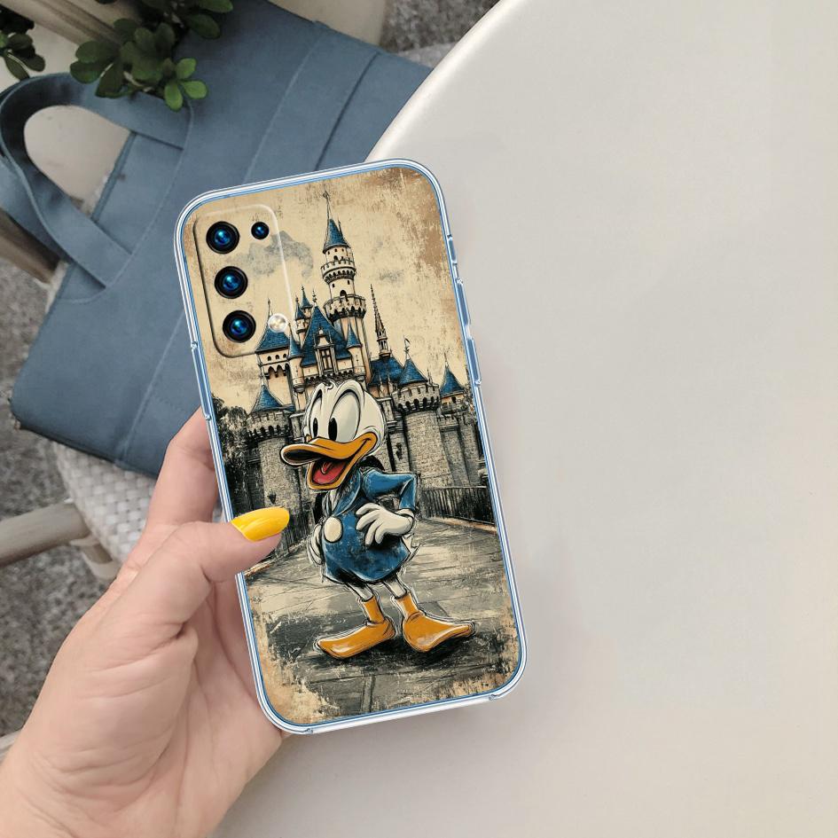 CJ47 Утиные истории Дональд Дак Чехол для телефона для Motorola Moto Edge 20 30 40 50 S30 Fusion Ultra Pro Neo Lite + G200 G23