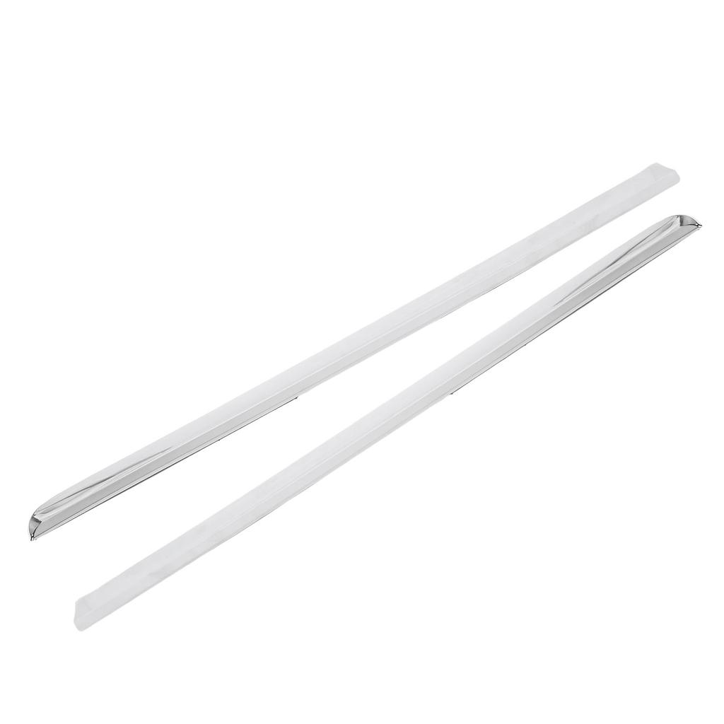 Нижняя хромированная отделка передней двери, стильная пластиковая нижняя отделка боковой двери для замены для Sonata 