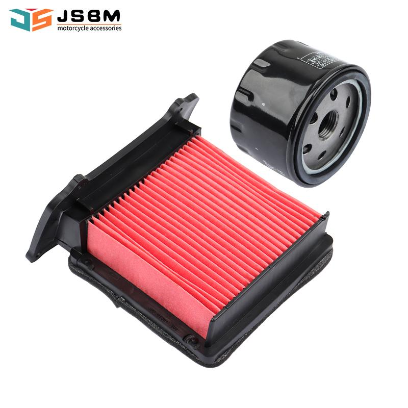 JSBM Motorcycle Accessories Air Filter Oil Filters For KYMCO AK550 AK 550 IE E4 E5 ABS 2017 2018 2019 2020- 2022 CK600T-10 CV3