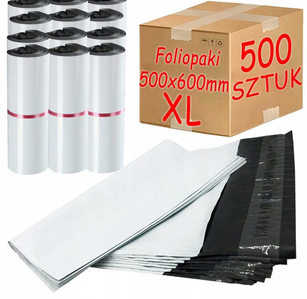 Courier Foil Mailers White 500X600Mm - 500 Pcs