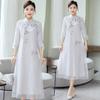 Cheongsam Improved Women's Temperament Chinese Style Tea Service Retro Dress