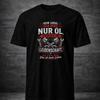 Car T Shirt No Luxury Just Oil Vintage Unisex Fashion Homme Slightly Versatile Stylish Streetwear Comfortable Stretched