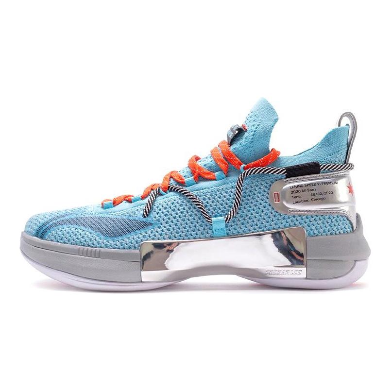 Li Ning Speed 6 Premium Opening Night PE Версия игрока Амортизация Нескользящая Износостойкая Низкая ABAQ001-V