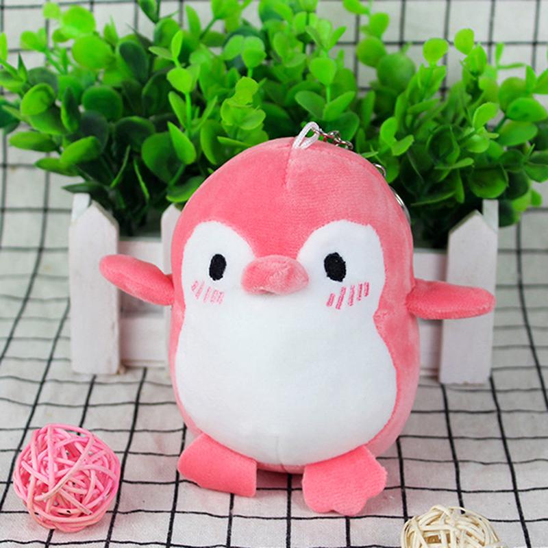 1 шт. Милая 12 см плюшевая игрушка пингвин, подарок для детей, брелок, плюшевая игрушка, кукла