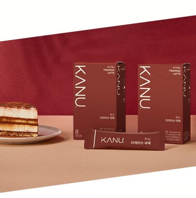 Kanu Tiramisu Latte Coffee Mix 24 Sticks – Korean Instant Coffee