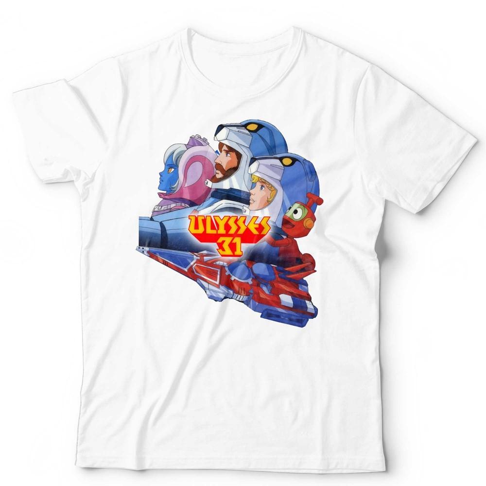 Ulysses 31 TShirt Retro 80s Cartoon Geek Nerd Unisex Kids Space Anime