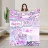 Singer TTAEYANG  Warm Soft Blanket  Airplane Travel Plush Bedding Throws Pattern Outdoor Flannel Bedspread Sofa Bed Cover