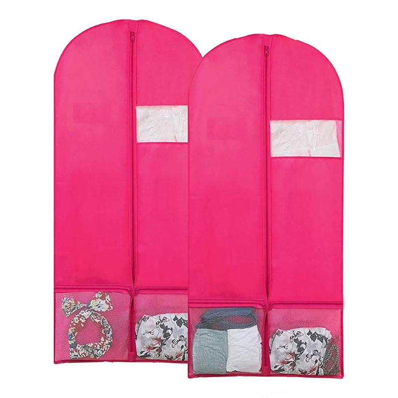 Полиэстеровый пылезащитный чехол для одежды из водонепроницаемой и дышащей ткани для путешествий и домашнего хранения