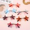 Funny For Women & Men Eyeglasses Sun Glasses Party Glasses Rimless Sunglasses Star Shape