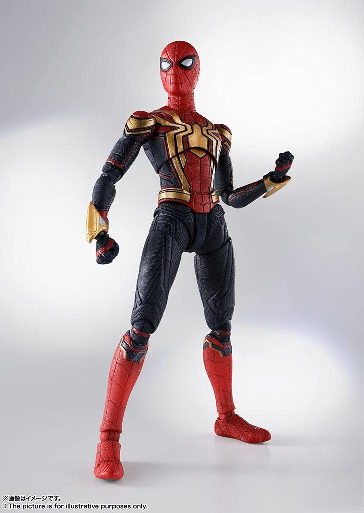 TAMASHII NATIONS No Way 150 мм окрашенная подвижная фигурка SHFiguarts Spider-Man [интегрированный костюм] (Дом Человека-Паука) приблизительно. АБС и ПВХ