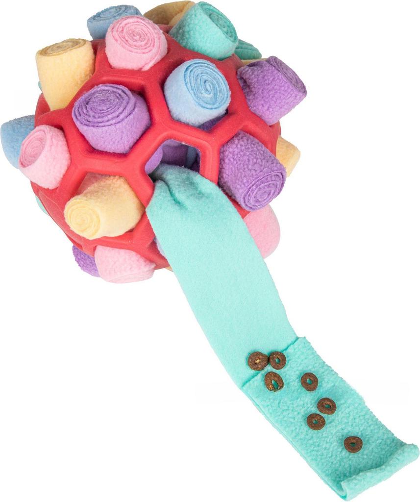 «Игрушка для собак Blast Ball»: Интерактивная резиновая головоломка «Нюхай и найди еду»