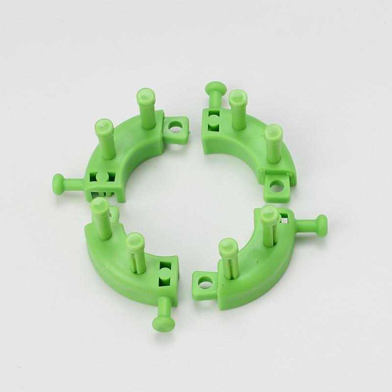 Colorful Knitting Tools Square Wool Flower Weaver Knitting Tools for Making Woolen Flowers