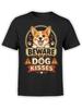 Kiss Hazard Dog Tshirt Unisex