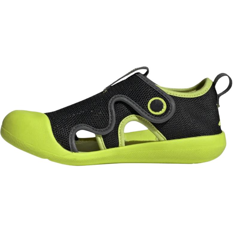 Adidas Altaventure 3.0 Mesh Универсальные Удобные Нескользящие Прочные Низкие Сандалии Детские Сандалии Черный Зеленый JP5749