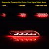 2PCS For Toyota Camry SE XSE 2018-2025 LED Rear Fog Lamp Car LED Bumper Light Brake Light Turn Signal Indicator Reflector