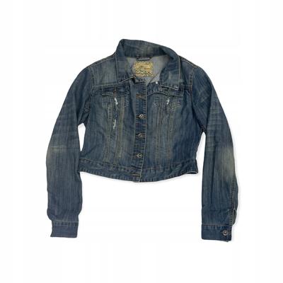 Синяя джинсовая куртка для женщин YMI JEANS M - Б/у