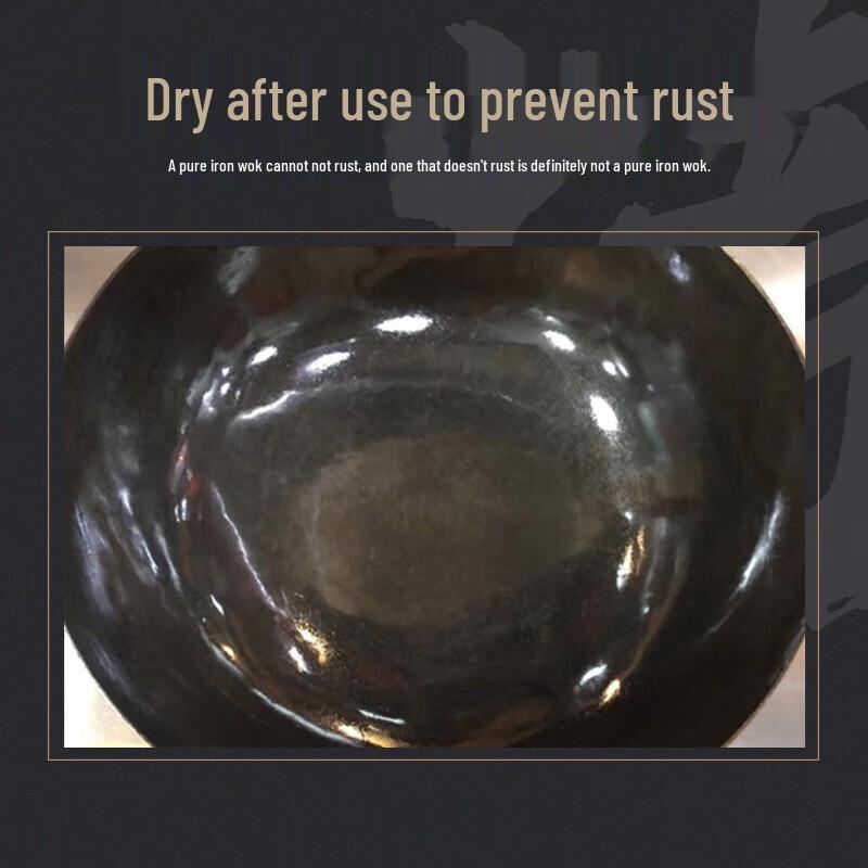 Zhensanhuan Zhangqiu Hand-Forged Iron Wok