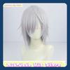 Ni Jishan Ji EN Fulgur Sheep Cosplay Wig Anime Game Cosplay Costume Props Grey Blue Synthetic Hair Party Costume Headwear Wig