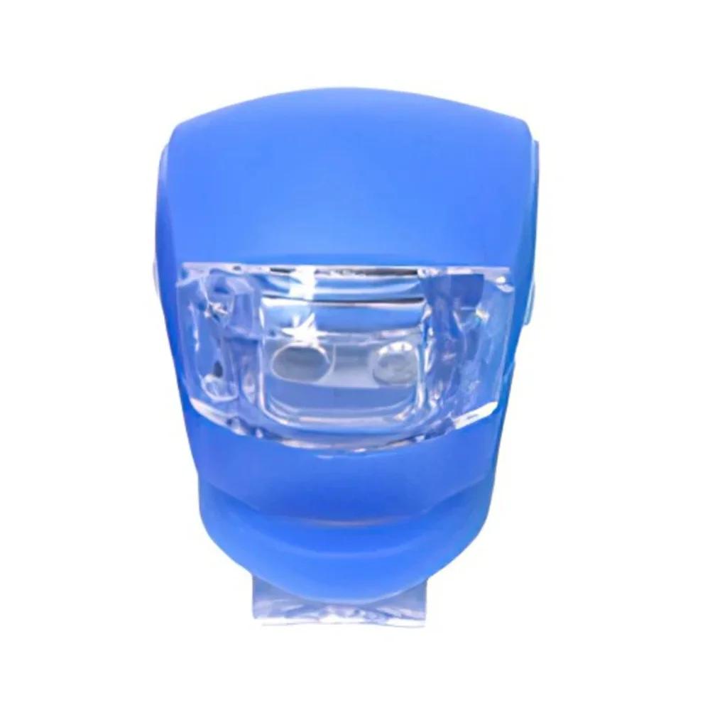 Bike Front Light Silicone LED Front Rear Wheel Bicycle Light Flash Safety Warning Light Waterproof Tail Lamp Bicycle Accessories