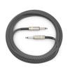 D'Addario Custom Series Braided Instrument Cable, Gray, PW-BG-10BG (3.0m S-S)