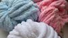Thick blanket yarn 300g for Chenille blanket for fingering, gray 320