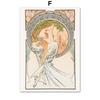 Goddess Alphonse Mucha Les Saisons Wall Art Poster Print Canvas Painting Nordic Vintage Pictures Living Room Home Decoration
