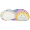 Crocs Классические клоги тай-дай пляжные сандалии многоцветные унисекс